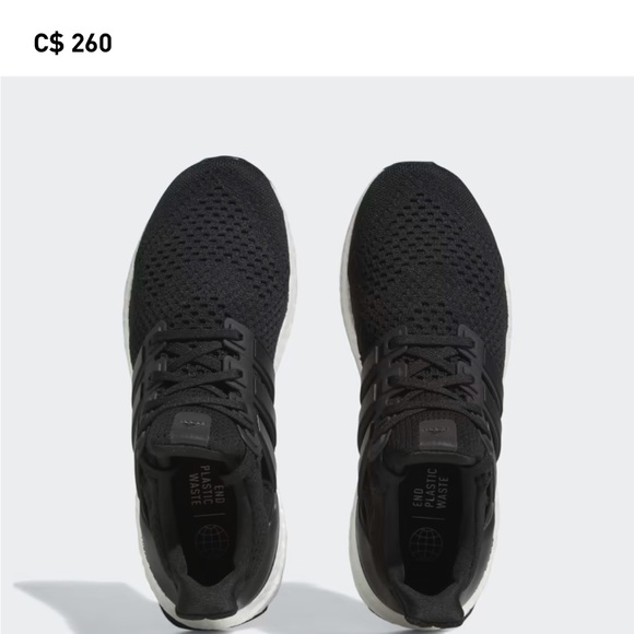 Women’s adidas ultraboost sneaker black NWT - Picture 3 of 3